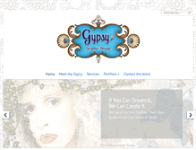 Tablet Screenshot of gypsygraphicdesign.com